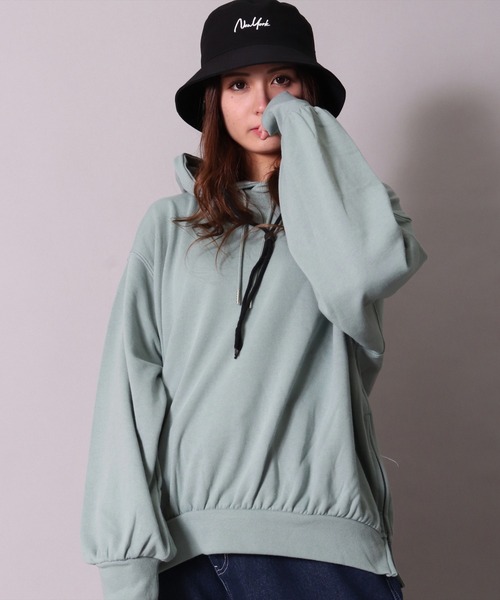 BAYBLO（ベイブロ）の「(CR)【ユニセックス】NEWYORK 刺繍 バケットハット（ハット・レディース・ブラック/ベージュ/レッド/マスタード/ホワイト・FREE）」の16枚目の写真