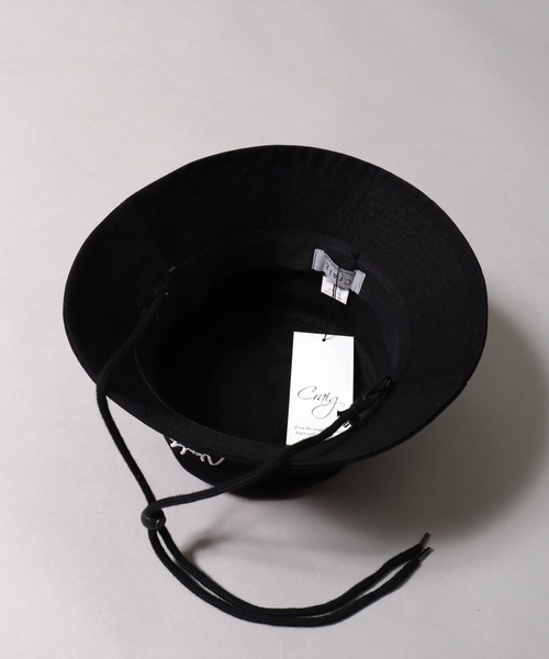 BAYBLO（ベイブロ）の「(CR)【ユニセックス】NEWYORK 刺繍 バケットハット（ハット・レディース・ブラック/ベージュ/レッド/マスタード/ホワイト・FREE）」の14枚目の写真