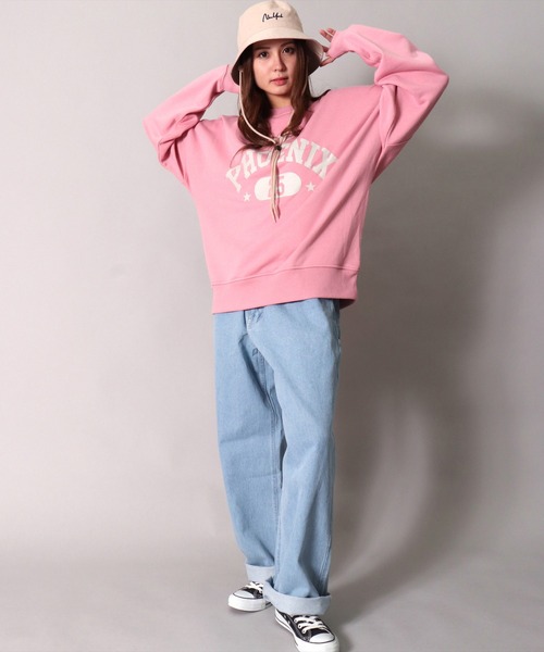 BAYBLO（ベイブロ）の「(CR)【ユニセックス】NEWYORK 刺繍 バケットハット（ハット・レディース・ブラック/ベージュ/レッド/マスタード/ホワイト・FREE）」の6枚目の写真