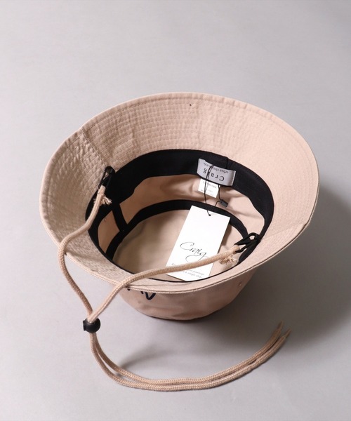 BAYBLO（ベイブロ）の「(CR)【ユニセックス】NEWYORK 刺繍 バケットハット（ハット・レディース・ブラック/ベージュ/レッド/マスタード/ホワイト・FREE）」の12枚目の写真