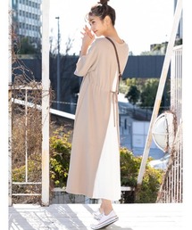 fifth | バックデザインハーフスリーブワンピース(ワンピース)