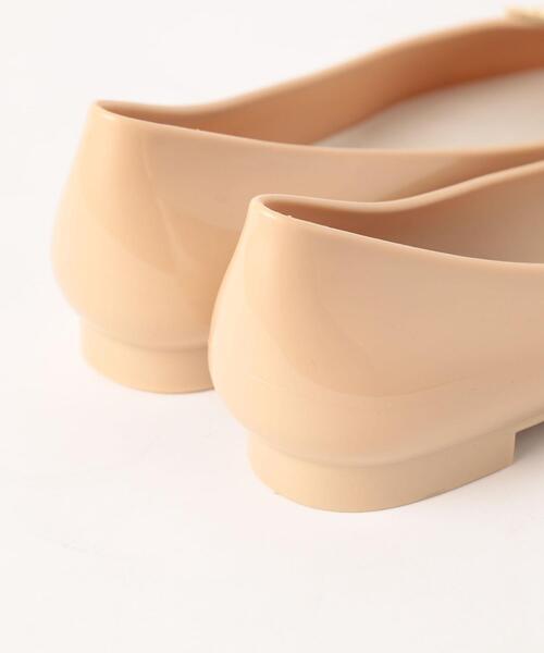 THE STATION STORE（ザ ステーション ストア）の「＜TEMPERATE＞●イソザイ フラット レインパンプス（レインシューズ・レディース・ライトグレー/ベージュ・38/39/37）」の6枚目の写真