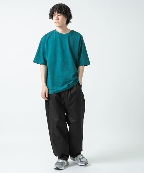 ITEMS URBANRESEARCH(アイテムズ アーバンリサーチ)の「ビッグシルエットTシャツ(Tシャツ/カットソー・メンズ・ベージュ/ホワイト/ブルー/ブラック/ゴールド/パープル・SMALL/LARGE/MEDIUM)」の14枚目の写真