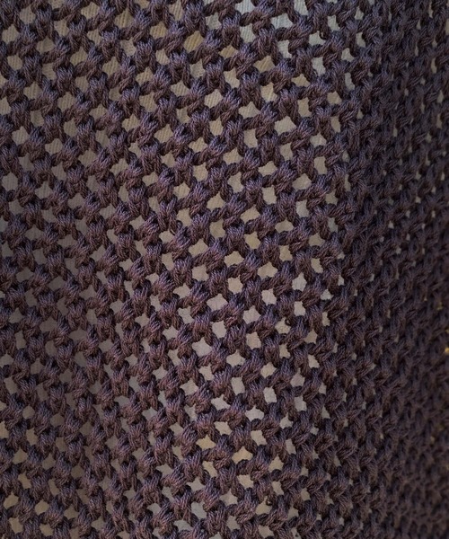 CIAOPANIC TYPY（チャオパニックティピー）の「【ZOZOTOWN限定】メッシュニットトップス2/サイドスリット（ニット/セーター・レディース・オフホワイト/チャコールグレー/オレンジ・ONE SIZE）」の22枚目の写真