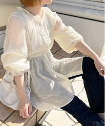 apres jour | シアーチュニックブラウス【ZOZOTOWN限定アイテム】(シャツ/ブラウス)