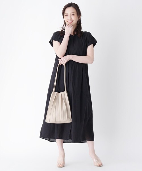 Ober Tashe(オーバータッシェ)の「カヌレトートバック(トートバッグ・レディース・グリーン/チョコ/ブラウン系/ブラック・FREE)」の15枚目の写真