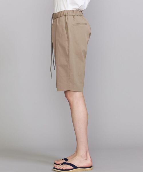 BEAUTY&YOUTH UNITED ARROWS（ビューティーアンドユースユナイテッドアローズ）の「BY POLY/C/L ノープリーツ イージー ショートパンツ（その他パンツ・メンズ・ブラック/ベージュ/オフホワイト・SMALL/MEDIUM/LARGE/X-LARGE）」の6枚目の写真