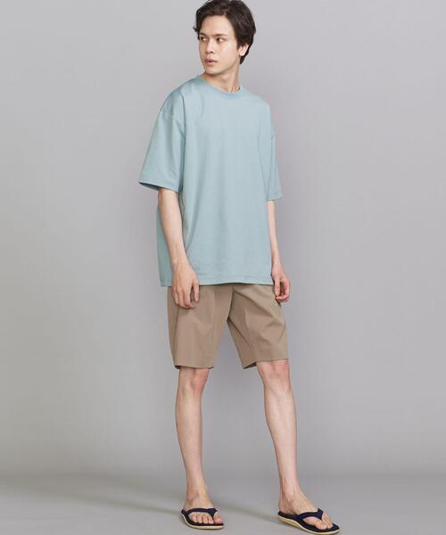 BEAUTY&YOUTH UNITED ARROWS（ビューティーアンドユースユナイテッドアローズ）の「BY POLY/C/L ノープリーツ イージー ショートパンツ（その他パンツ・メンズ・ブラック/ベージュ/オフホワイト・SMALL/MEDIUM/LARGE/X-LARGE）」の9枚目の写真