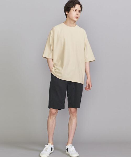 BEAUTY&YOUTH UNITED ARROWS（ビューティーアンドユースユナイテッドアローズ）の「BY POLY/C/L ノープリーツ イージー ショートパンツ（その他パンツ・メンズ・ブラック/ベージュ/オフホワイト・SMALL/MEDIUM/LARGE/X-LARGE）」の14枚目の写真