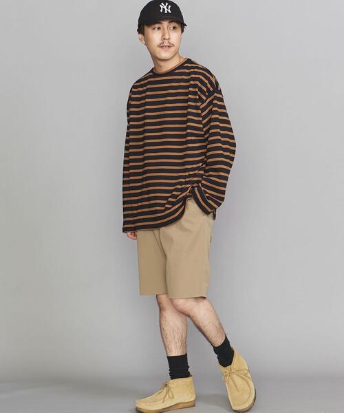 BEAUTY&YOUTH UNITED ARROWS（ビューティーアンドユースユナイテッドアローズ）の「BY POLY/C/L ノープリーツ イージー ショートパンツ（その他パンツ・メンズ・ブラック/ベージュ/オフホワイト・SMALL/MEDIUM/LARGE/X-LARGE）」の7枚目の写真