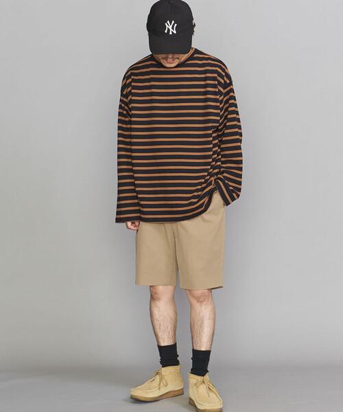 BEAUTY&YOUTH UNITED ARROWS（ビューティーアンドユースユナイテッドアローズ）の「BY POLY/C/L ノープリーツ イージー ショートパンツ（その他パンツ・メンズ・ブラック/ベージュ/オフホワイト・SMALL/MEDIUM/LARGE/X-LARGE）」の5枚目の写真