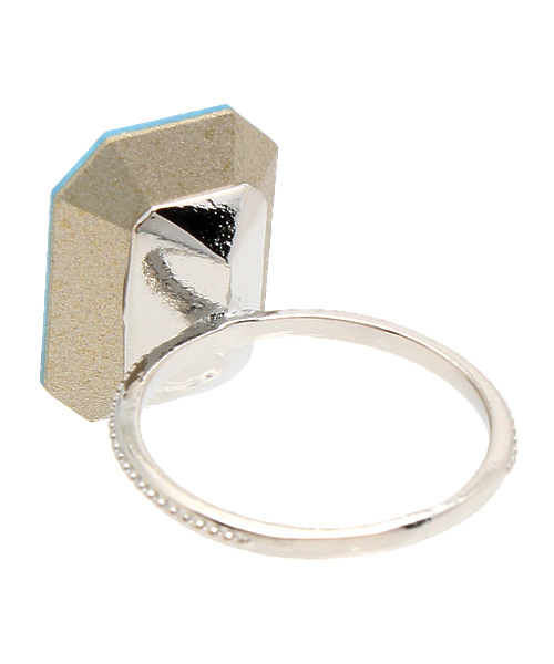 BEAMS BOY（ビームスボーイ）の「◎BEAMS BOY / スワロフスキーリング（リング・レディース・ベージュ/ライトブルー/ホワイト・11/13/9）」の11枚目の写真