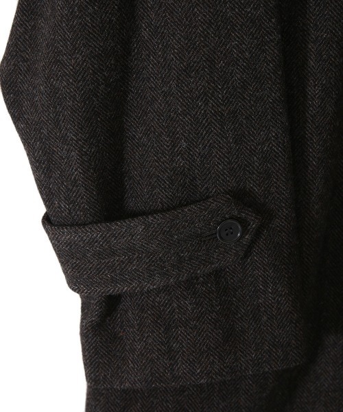 marka（マーカ）の「marka / マーカ：TRENCH COAT - falklandwool tweed -：M21C-12CO01C[COR]（トレンチコート・メンズ・ブラウン系その他・2/1）」の7枚目の写真