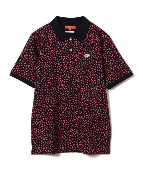 MEN´S＞BEAMS GOLF ORANGE LABEL / メンフィス柄 ポロシャツ