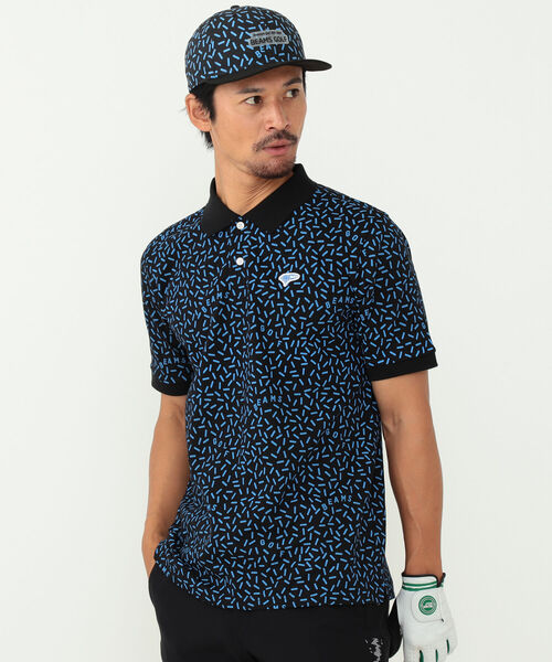 MEN´S＞BEAMS GOLF ORANGE LABEL / メンフィス柄 ポロシャツ