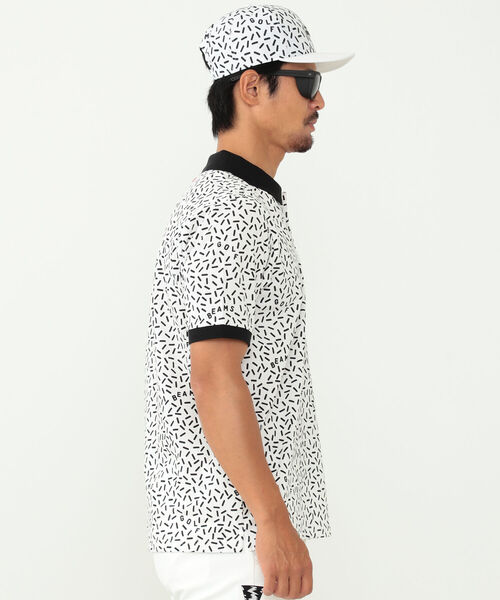 MEN´S＞BEAMS GOLF ORANGE LABEL / メンフィス柄 ポロシャツ