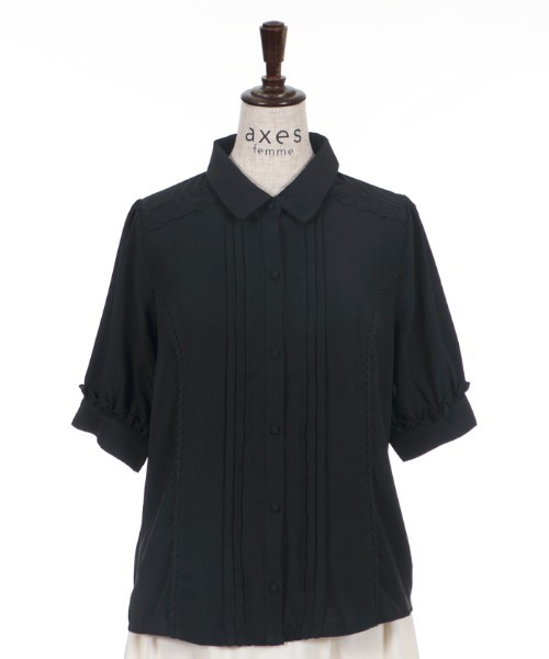 【ネヲン】axes femme ジャケット+ブラウス ラフィンブラウス | axes femme | axes femme online shop