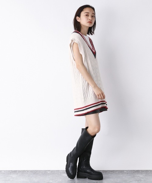 JEANASIS（ジーナシス）の「アソートZIPショートパンツスカート/952217（スカート・レディース・ブラック/ブラウン・FREE）」の7枚目の写真