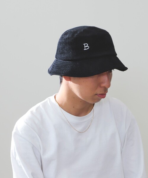 BEAMS HEART（ビームスハート）の「BEAMS HEART / コーデュロイ バケットハット（ハット・メンズ・ブラック/ベージュ/オフホワイト/ブラウン系その他/ホワイト系その他5・ONE SIZE）」の7枚目の写真