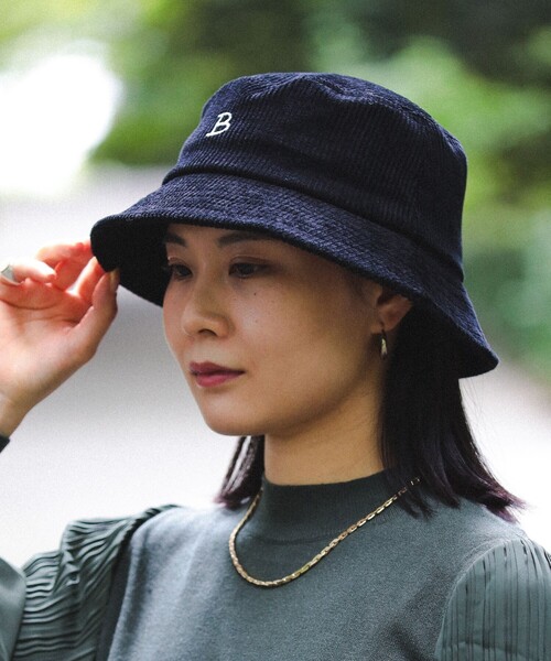 BEAMS HEART（ビームスハート）の「BEAMS HEART / コーデュロイ バケットハット（ハット・メンズ・ブラック/ベージュ/オフホワイト/ブラウン系その他/ホワイト系その他5・ONE SIZE）」の8枚目の写真