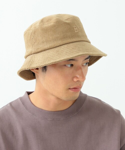 BEAMS HEART（ビームスハート）の「BEAMS HEART / コーデュロイ バケットハット（ハット・メンズ・ブラック/ベージュ/オフホワイト/ブラウン系その他/ホワイト系その他5・ONE SIZE）」の10枚目の写真
