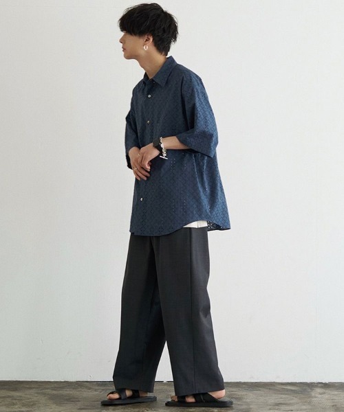 LIDNM(リドム)の「SILVER HOOP PIERCE(ピアス(片耳用)・メンズ・シルバー・FREE)」の10枚目の写真