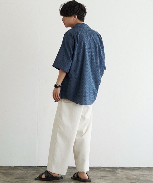 LIDNM(リドム)の「SILVER HOOP PIERCE(ピアス(片耳用)・メンズ・シルバー・FREE)」の11枚目の写真