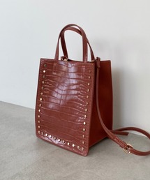 FREE'S MART | 型押しスタッズバッグ(ショルダーバッグ)