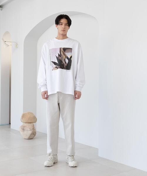 LOS ANGELES APPAREL（ロサンゼルスアパレル）の「【別注】＜LOS ANGELES APPAREL×Ryosuke Yuasa×CITEN＞「LENNO」フォト Tシャツ（Tシャツ/カットソー・メンズ・オフホワイト・L/XL）」の5枚目の写真