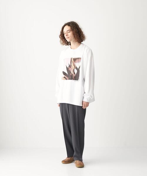 LOS ANGELES APPAREL（ロサンゼルスアパレル）の「【別注】＜LOS ANGELES APPAREL×Ryosuke Yuasa×CITEN＞「LENNO」フォト Tシャツ（Tシャツ/カットソー・メンズ・オフホワイト・L/XL）」の9枚目の写真