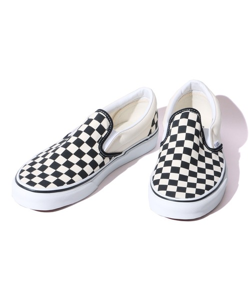 VANS（バンズ）の「VANS/バンズ Classic Slip-On スリッポン チェッカー柄 2026年春夏（スリッポン・メンズ・ブラック×ホワイト・5/6/7/8/8h/9/9h/10/7h/6h/5h/10h）」の10枚目の写真