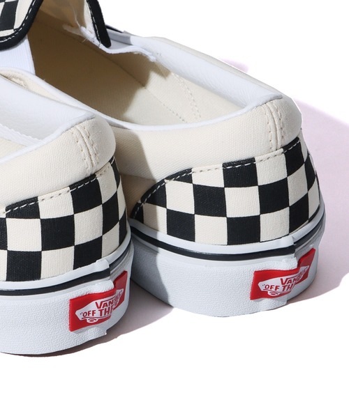 VANS（バンズ）の「VANS/バンズ Classic Slip-On スリッポン チェッカー柄 2026年春夏（スリッポン・メンズ・ブラック×ホワイト・5/6/7/8/8h/9/9h/10/7h/6h/5h/10h）」の6枚目の写真
