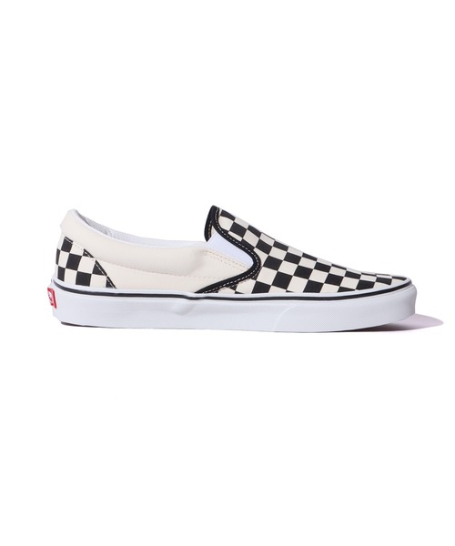VANS（バンズ）の「VANS/バンズ Classic Slip-On スリッポン チェッカー柄 2026年春夏（スリッポン・メンズ・ブラック×ホワイト・5/6/7/8/8h/9/9h/10/7h/6h/5h/10h）」の3枚目の写真