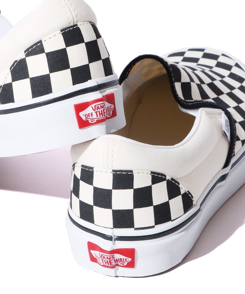 VANS（バンズ）の「VANS/バンズ Classic Slip-On スリッポン チェッカー柄 2026年春夏（スリッポン・メンズ・ブラック×ホワイト・5/6/7/8/8h/9/9h/10/7h/6h/5h/10h）」の19枚目の写真