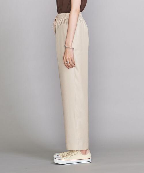 BEAUTY&YOUTH UNITED ARROWS（ビューティーアンドユースユナイテッドアローズ）の「BY ツイルドローストイージー ライナー付き パンツ -ウォッシャブル-◆（その他パンツ・レディース・ナチュラル・SMALL/MEDIUM/LARGE）」の5枚目の写真