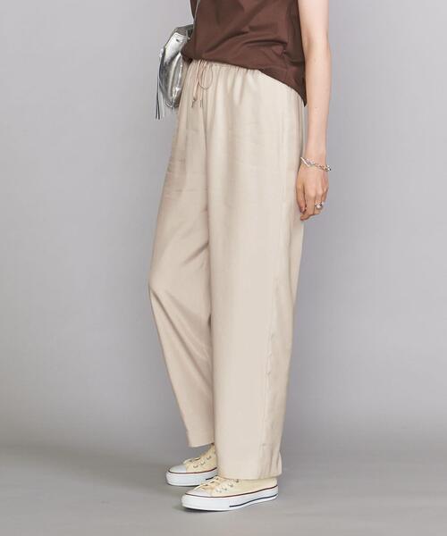 BEAUTY&YOUTH UNITED ARROWS（ビューティーアンドユースユナイテッドアローズ）の「BY ツイルドローストイージー ライナー付き パンツ -ウォッシャブル-◆（その他パンツ・レディース・ナチュラル・SMALL/MEDIUM/LARGE）」の7枚目の写真