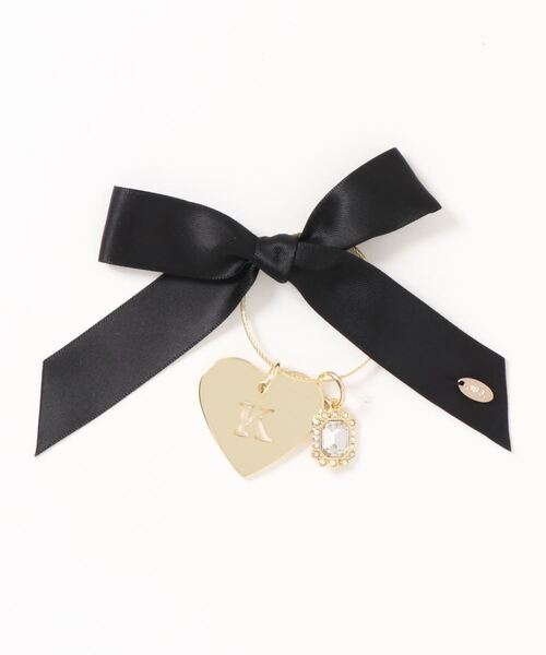 JILL by JILL STUART（ジルバイジルスチュアート）の「ハートイニシャルチャーム（チャーム・レディース・その他2/その他3/その他5/ゴールド/ゴールド系その他2/シャンパン・FREE）」の2枚目の写真