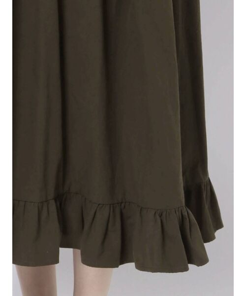 merry jenny（メリージェニー）の「フリルカラーbear刺繍ワンピース（ワンピース・レディース・オフホワイト/ブラック/ボルドー/ブラウン・FREE）」の9枚目の写真