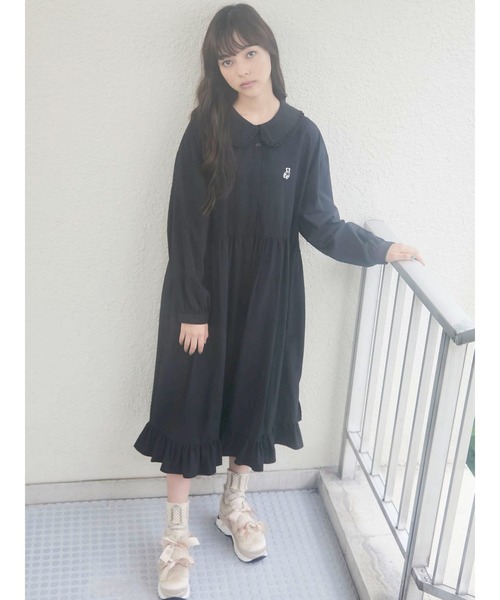 セール フリルカラーbear刺繍ワンピース ワンピース Merry Jenny メリージェニー のファッション通販 Zozotown セール フリルカラーbear刺繍ワンピース ワンピース Merry Jenny メリージェニー のファッション通販 Zozotown