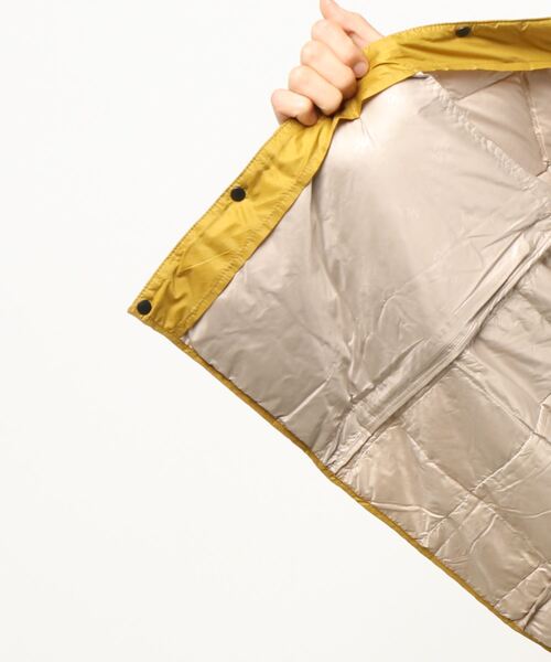 Gramicci（グラミチ）の「【GRAMICCI×TAION】 INNER DOWN JACKET TG-1F-001（ダウンジャケット/コート・メンズ・マスタード/オリーブ/ベージュ/ネイビー/ブラック・SMALL/MEDIUM/LARGE/X-LARGE）」の7枚目の写真