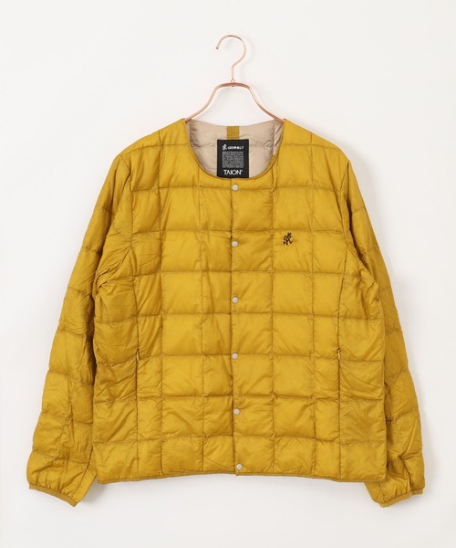 Gramicci（グラミチ）の「【GRAMICCI×TAION】 INNER DOWN JACKET TG-1F-001（ダウンジャケット/コート・メンズ・マスタード/オリーブ/ベージュ/ネイビー/ブラック・SMALL/MEDIUM/LARGE/X-LARGE）」の17枚目の写真