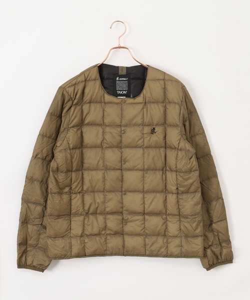 Gramicci（グラミチ）の「【GRAMICCI×TAION】 INNER DOWN JACKET TG-1F-001（ダウンジャケット/コート・メンズ・マスタード/オリーブ/ベージュ/ネイビー/ブラック・SMALL/MEDIUM/LARGE/X-LARGE）」の11枚目の写真