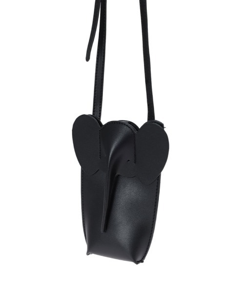Edit Sheen(エディットシーン)の「エレファントスマホショルダー(ショルダーバッグ・レディース・ブラック/アイボリー・FREE)」の14枚目の写真