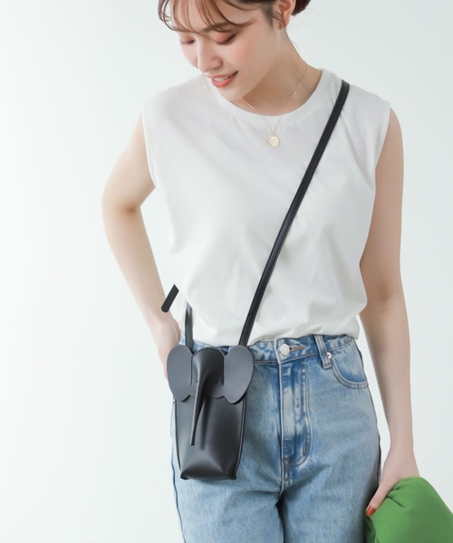 Edit Sheen(エディットシーン)の「エレファントスマホショルダー(ショルダーバッグ・レディース・ブラック/アイボリー・FREE)」の9枚目の写真