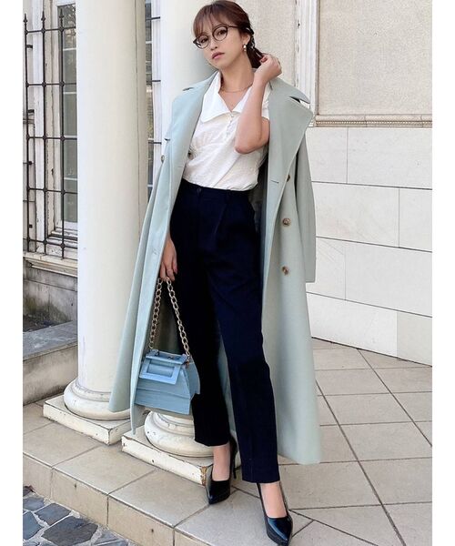 RESEXXY（リゼクシー）の「ベーシックテーパードパンツ（その他パンツ・レディース・ブラック/ベージュ/ピンク・FREE）」の9枚目の写真