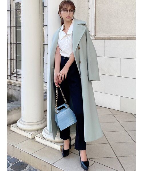 RESEXXY（リゼクシー）の「ベーシックテーパードパンツ（その他パンツ・レディース・ブラック/ベージュ/ピンク・FREE）」の12枚目の写真