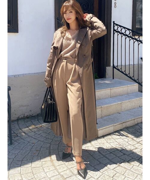 RESEXXY（リゼクシー）の「ベーシックテーパードパンツ（その他パンツ・レディース・ブラック/ベージュ/ピンク・FREE）」の16枚目の写真