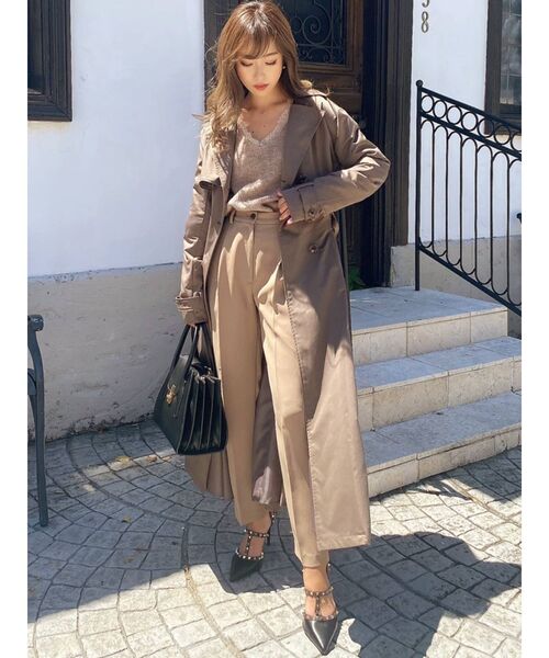 RESEXXY（リゼクシー）の「ベーシックテーパードパンツ（その他パンツ・レディース・ブラック/ベージュ/ピンク・FREE）」の18枚目の写真