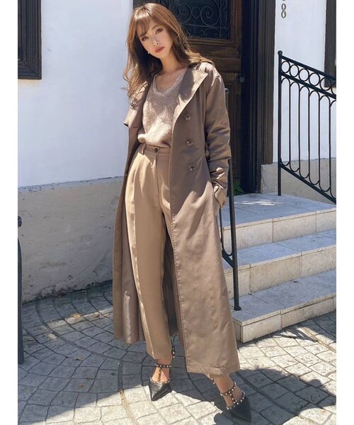 RESEXXY（リゼクシー）の「ベーシックテーパードパンツ（その他パンツ・レディース・ブラック/ベージュ/ピンク・FREE）」の19枚目の写真