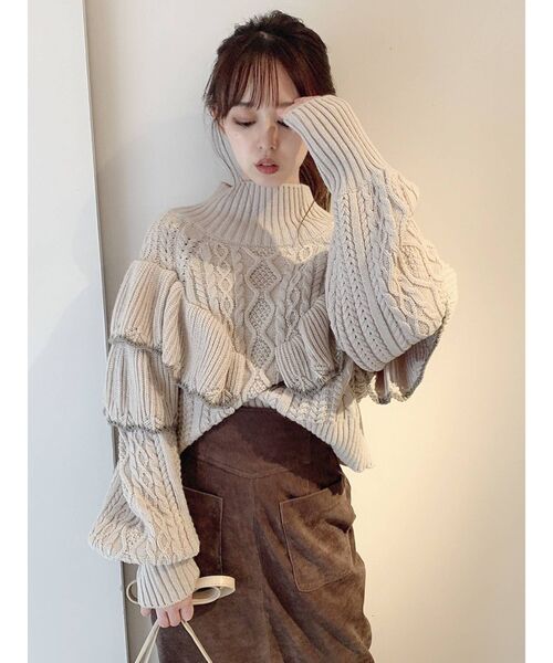 dazzlin(ダズリン)の「ポケットコーデュロイタイトスカート(スカート・レディース・レッド/グリーン/ブルー/ブラウン・SMALL/MEDIUM)」の8枚目の写真